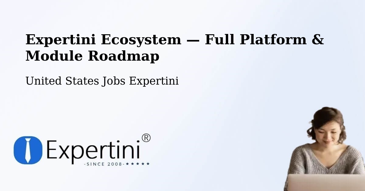 Expertini Ecosystem — Full Platform & Module Roadmap – Mount Washington